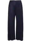 Issey Miyake Navy Monthly Colors February Trousers In Blue