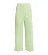 Issey Miyake Monthly Colors June Trousers In Green