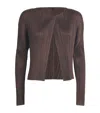 Issey Miyake Monthly Colors March Midi Dress And Cardigan