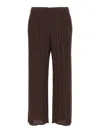 Issey Miyake March Trousers With Elastic Waistband And Wide Leg