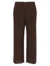 Issey Miyake March Trousers With Elastic Waistband And Wide Leg