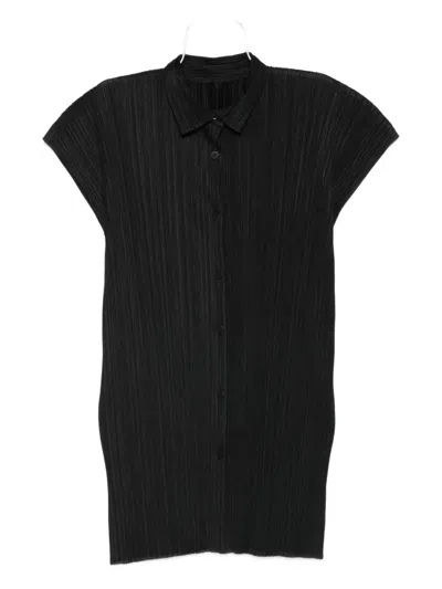 Issey Miyake Monthly Colors May Shirt In Black