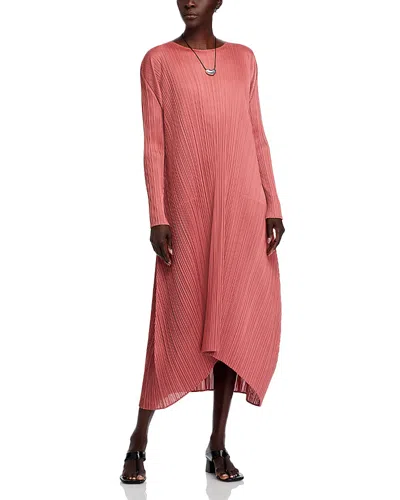 Issey Miyake Monthly Colors September Midi Dress In Multi