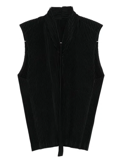 Issey Miyake Monthly Colors September Top In Black