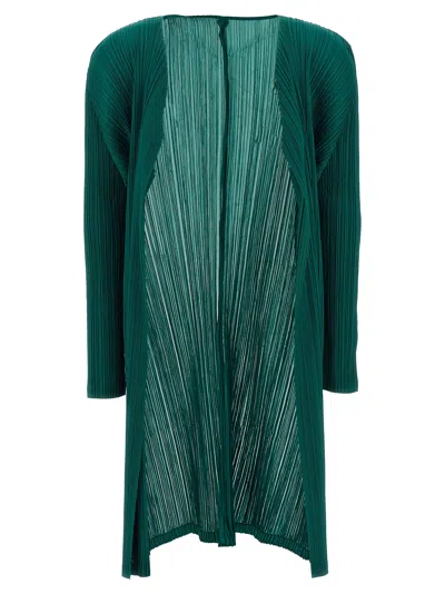 Issey Miyake Monthly Colors Sweaters And Cardigans Green