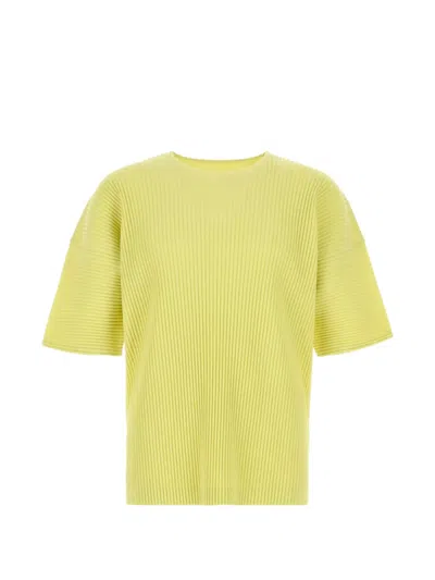 Issey Miyake Yellow Monthly Colors March T-shirt