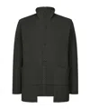 Issey Miyake Multi-pocket Jacket In Gray