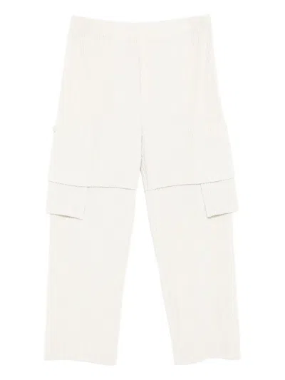 Issey Miyake Multi-pocket Trousers In Neutral