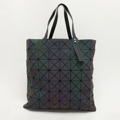 Issey Miyake Multicolor Iridescent Effect Synthetic Leather And Mesh Bao Bao Prism Tote