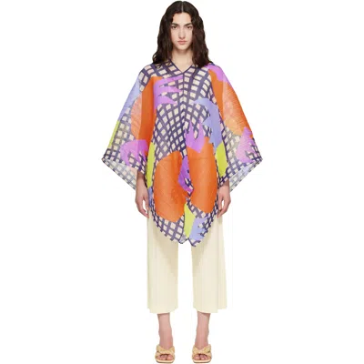 Issey Miyake Multicolor Madame-t Scarf