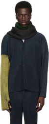 Issey Miyake Multicolor Ronan Bouroullec Edition Rb_drawing Scarf In 52-yellow