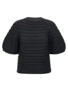 Issey Miyake Mushroom-knit Top