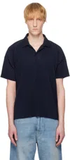 Issey Miyake Navy Basics Polo