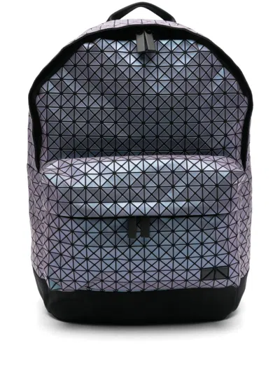 Issey Miyake Navy Blue Geometric Backpack