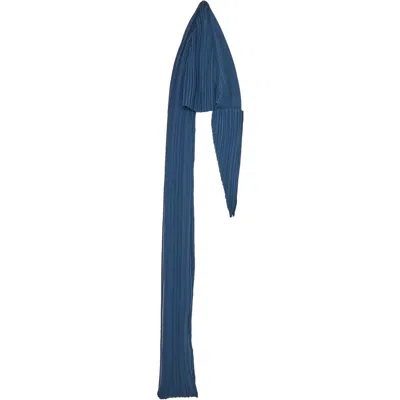 Issey Miyake Navy Fold Hood Scarf In 75-navy