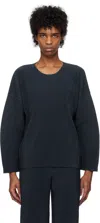 Issey Miyake Navy Monthly Color January T-shirt In 76-midnight Blue
