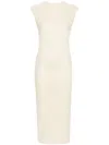 ISSEY MIYAKE STRUKTURIERTES MEMBRANE MIDIKLEID