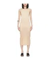 Issey Miyake New Colorful Basics 3 Dress In Nude