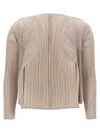 Issey Miyake New Colorful Basics 4 Sweaters And Cardigans Gray In Neutral