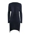 Issey Miyake New Colorful Basics 4 Coat In Navy