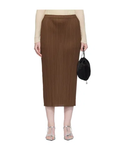 ISSEY MIYAKE NEW COLORFUL BASICS 4 SKIRT