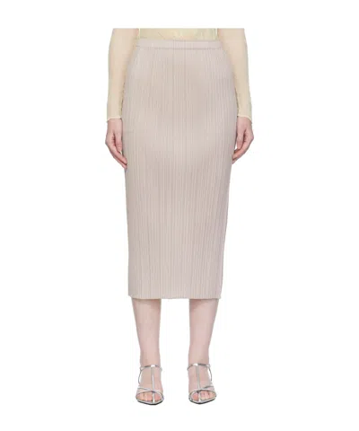 ISSEY MIYAKE NEW COLORFUL BASICS 4 SKIRT