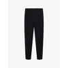 Issey Miyake Ns Coke Gray Compleat Pleated Knitted Trousers In Black