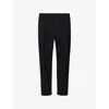 Issey Miyake Ns Homme Plisse  Tailored Straight-leg Pleats Knitted Trousers In Black