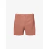 Issey Miyake Ns Vanadinite Red Mc July Regular-fit Knitted Shorts