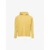 Issey Miyake Ns June Zip-up Pleated Knitted Hoody Wall Yellow In Yellow