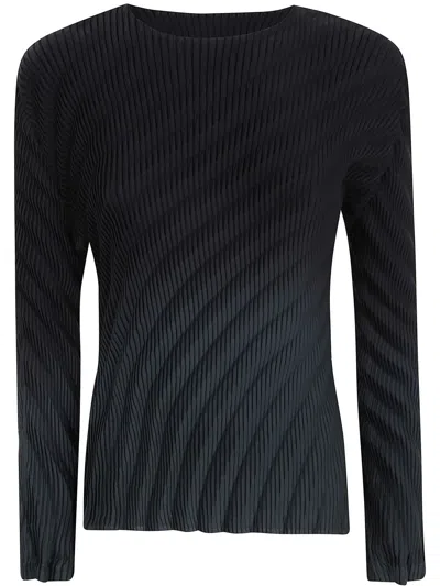 Issey Miyake Nuance Pleats Shirt Clothing In Multicolour