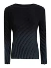 Issey Miyake Nuance Pleats Shirt In Multicolour