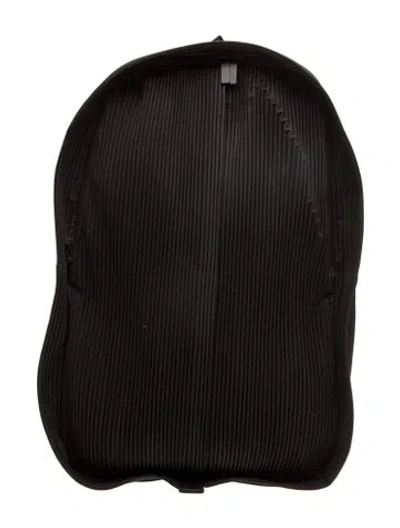 Pre-owned Issey Miyake Nylon Backpack In Black