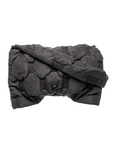 Pre-owned Issey Miyake Nylon Shoulder Bag In Black