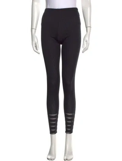 Pre-owned Issey Miyake Nylon Skinny Leg Pants In Black