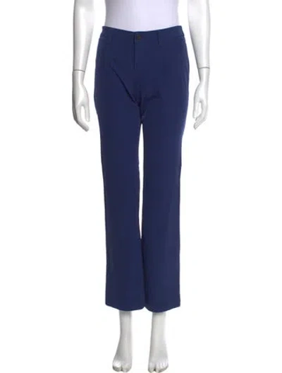 Pre-owned Issey Miyake Nylon Wide Leg Pants In Blue
