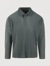 Issey Miyake Men's Mc October Pleated Polo Shirt In Green