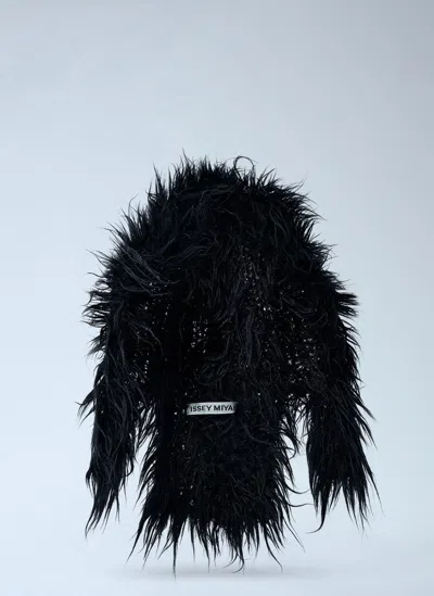 Issey Miyake Odd Beanie Hat In Black