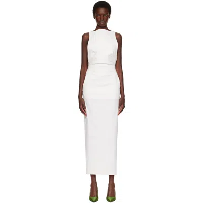 Issey Miyake Off-white Allow Maxi Dress