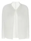 Issey Miyake Wooly Pleats-56 Sweaters And Cardigans White In White
