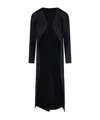 Issey Miyake Lissetting Coat Open In Black