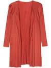 ISSEY MIYAKE OPEN PLEATED DUSTER COAT