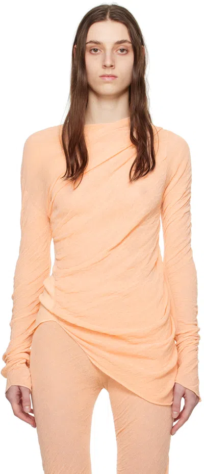 Issey Miyake Orange Ambiguous Jumper In 40 Beige