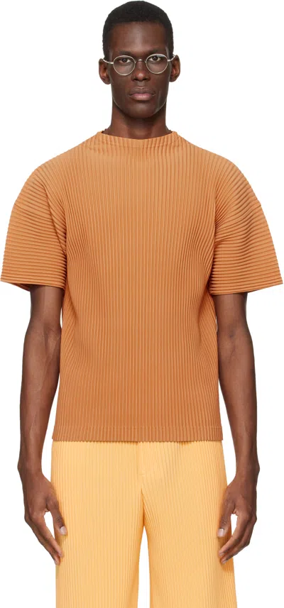 Issey Miyake Orange Monthly Colors March T-shirt In Brown