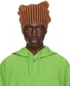 Issey Miyake Orange Ronan Bouroullec Edition Rb_drawing Beanie In 32-orange
