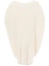 Issey Miyake Orbicular Pleats Midi Dress In Neutrals