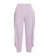 Issey Miyake Orbicular Pleats Trousers In Purple