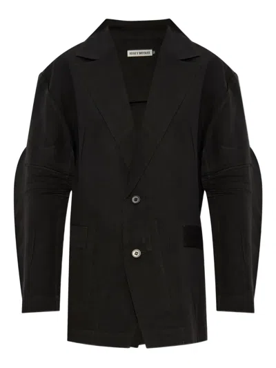 Issey Miyake Oversized Blazer In Black
