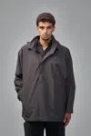 Issey Miyake Padded Rim Shirt In Gray
