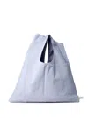 Issey Miyake Panelled Patch-pocket Shoulder Bag In Purple